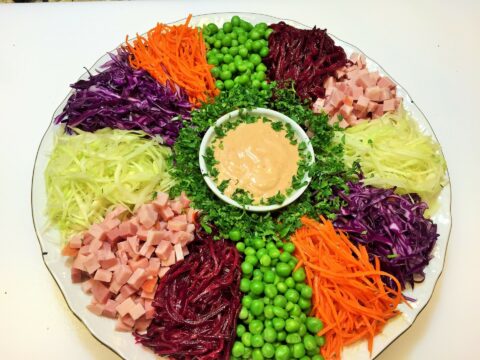 Огородничий салат