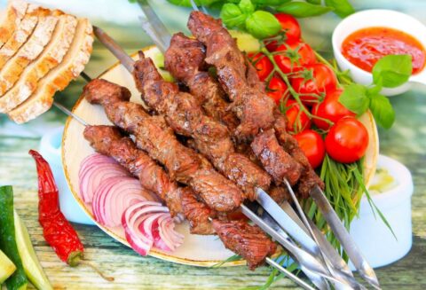 Шашлык из говядины рецепт
