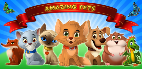 Amazing pets — Удивительные питомцы играть онлайн