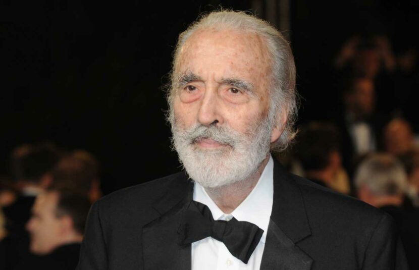 Актер Кристофер Ли (Christopher Lee)