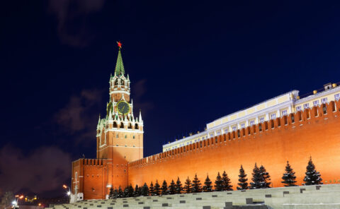 Краснокаменный Московский Кремль