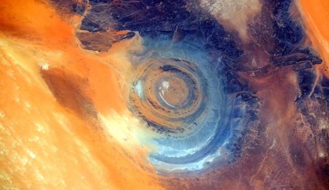 Загадочное место — Око Земли в Сахаре
