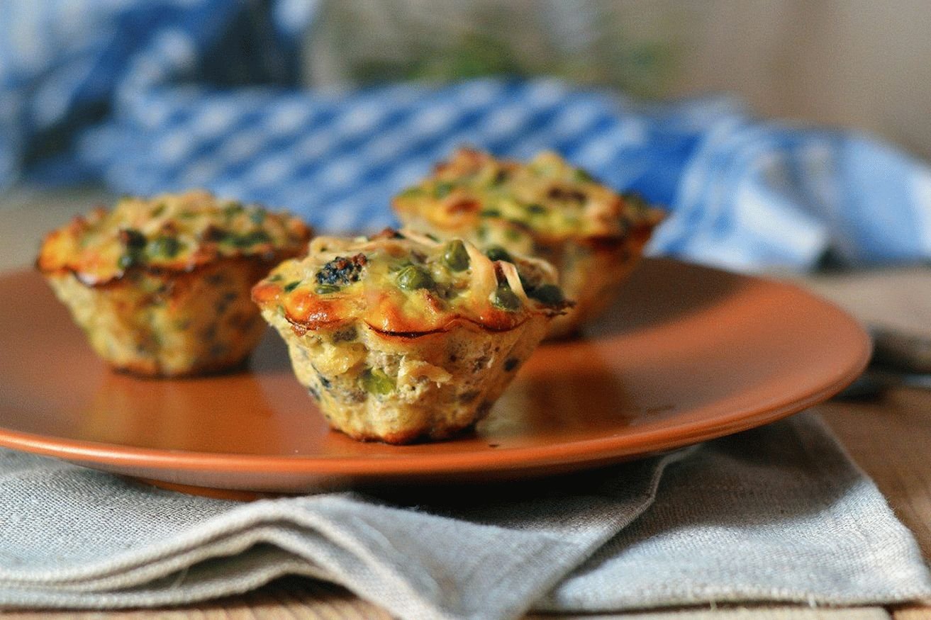 Мясные корзиночки с грибами